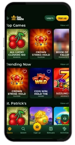 Casinacho mobile casinò